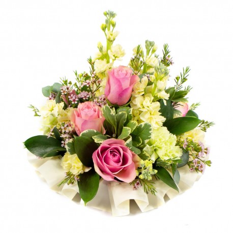 Cream and Pink Posy